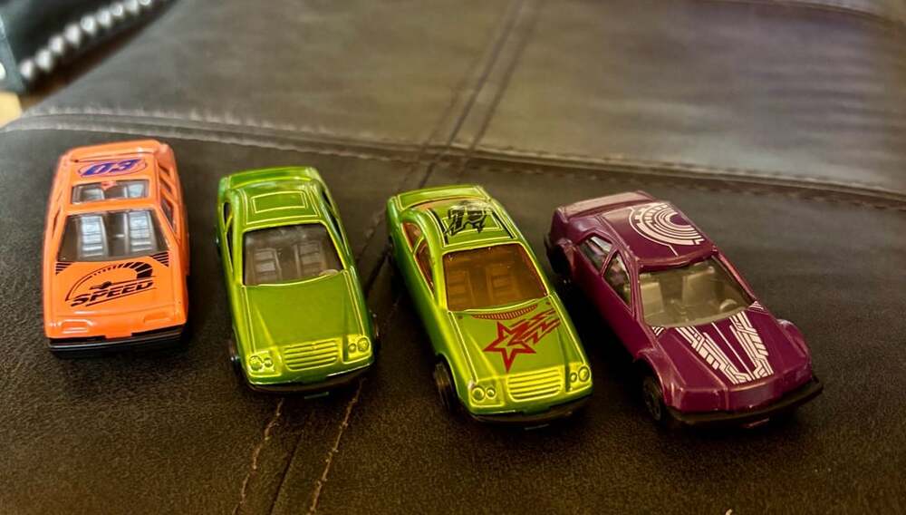 Greenbrier International Die-Cast Toy Cars Lot of 4